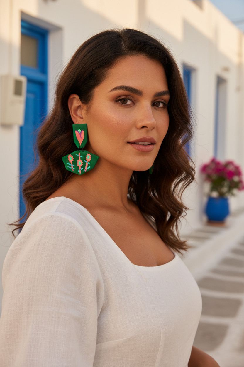 Mykonos earrings 3