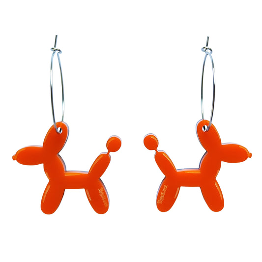 BALLOON DOG naranja / aro acero