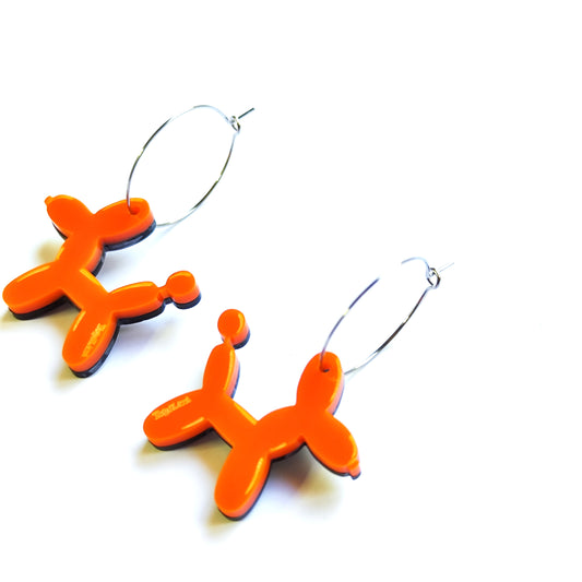 BALLOON DOG naranja / aro acero