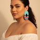 Pendientes mujer blanco 2