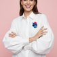 White shirt editorial image